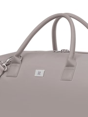 IT Luggage Large Grey Lustrous Luxe Moon Rock Holdall - Image 5 of 10