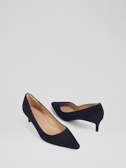 LK Bennett Black New Ava Signature Black Court - Image 3 of 4