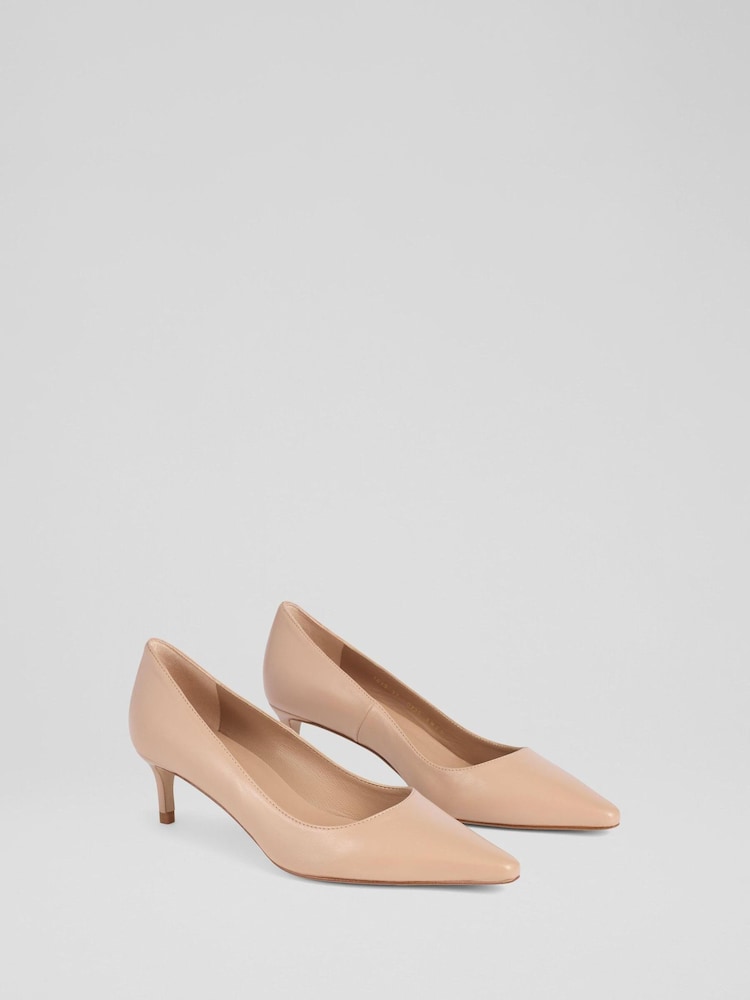 LK Bennett Ava New Signature Trench Nappa Leather Court - Imagen 2 de 4
