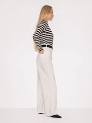 Jigsaw White Lucia Wide Leg Jeans - Image 2 of 3