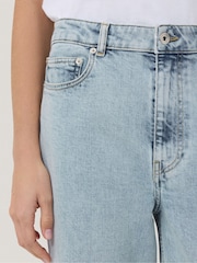 Jigsaw Blue Carter Straight Leg Jeans - Image 4 of 7