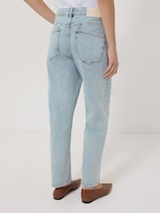 Jigsaw Blue Carter Straight Leg Jeans - Image 5 of 7