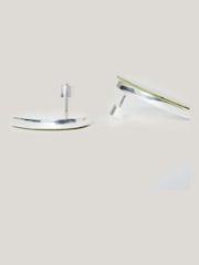 Jigsaw Green Jasper Disc Earrings - Image 4 of 4