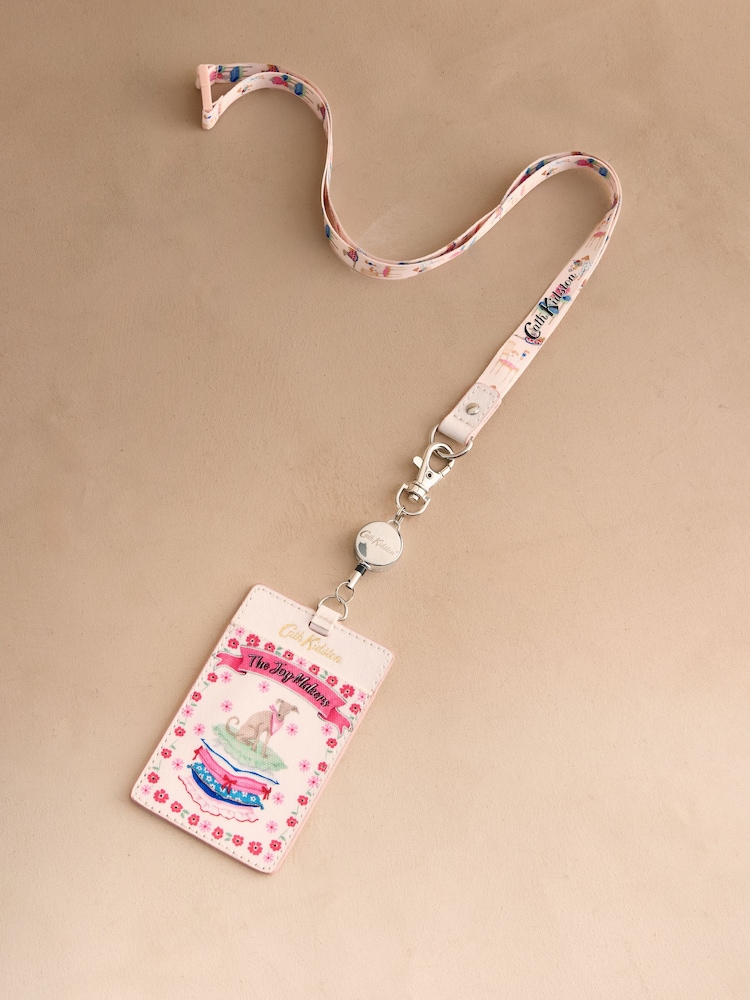 Cath Kidston Cream Valentines Print Lanyard Purse - Image 1 of 3