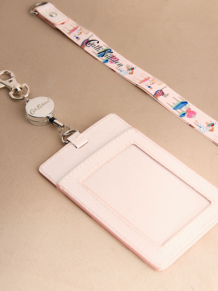 Cath Kidston Cream Valentines Print Lanyard Purse - Image 2 of 3