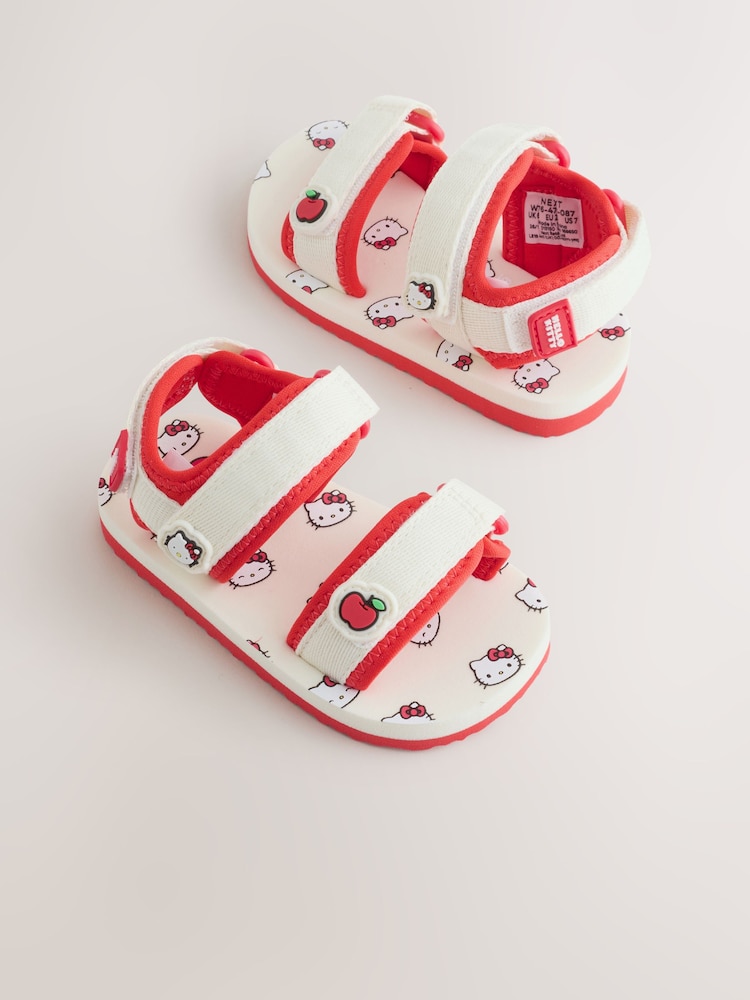 Red Hello Kitty Trekker Sandals - Image 1 of 5 Red Hello Kitty Trekker Sandals - Image 1 of 5
