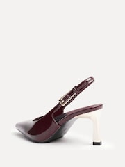 Linzi Red Avani Stiletto Court Heels - Image 5 of 5