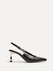 Linzi Brown Avani Stiletto Court Heels - Image 3 of 6