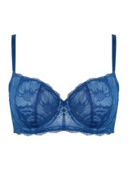 Pour Moi Blue Atelier Lace Bra - Image 3 of 4