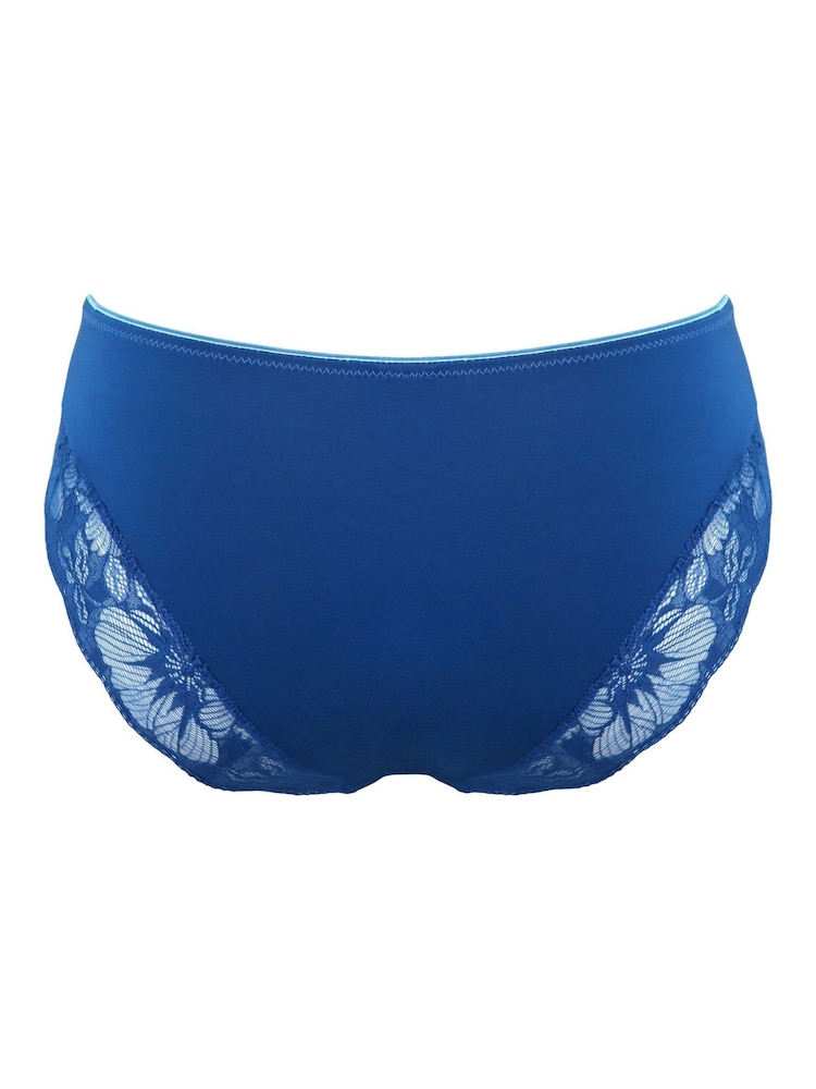 Pour Moi Blue Atelier Lace Briefs - Image 4 of 4