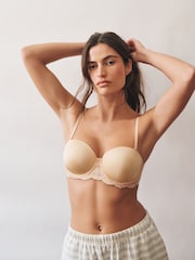 Almond Nude A-E Light Pad Strapless Multiway Bras 2 Pack - Image 4 of 9