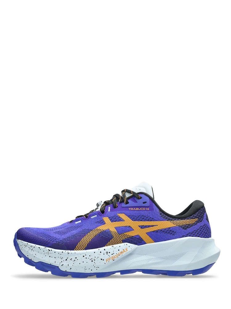 ASICS Purple Trabuco 14 Trail Trainers - Image 2 of 7