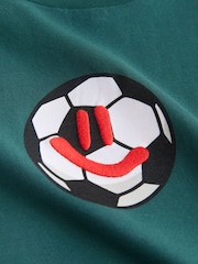 Green/White/Orange Regular Fit Graphic Print Short Sleeve T-Shirts 3 Pack (3-16yrs) - Image 7 of 7