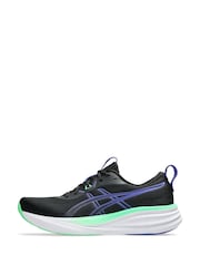 ASICS Black/Purple Gel Pulse 17 Running Trainers - Image 4 of 8