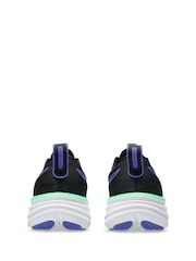 ASICS Black/Purple Gel Pulse 17 Running Trainers - Image 6 of 8