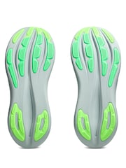 ASICS White/Green Gel Nimbus 28 Running Trainers - Image 7 of 7