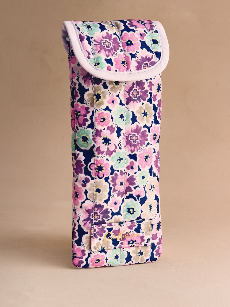 Cath Kidston Purple Camo Ditsy Floral Glasses Case - Image 1 of 3