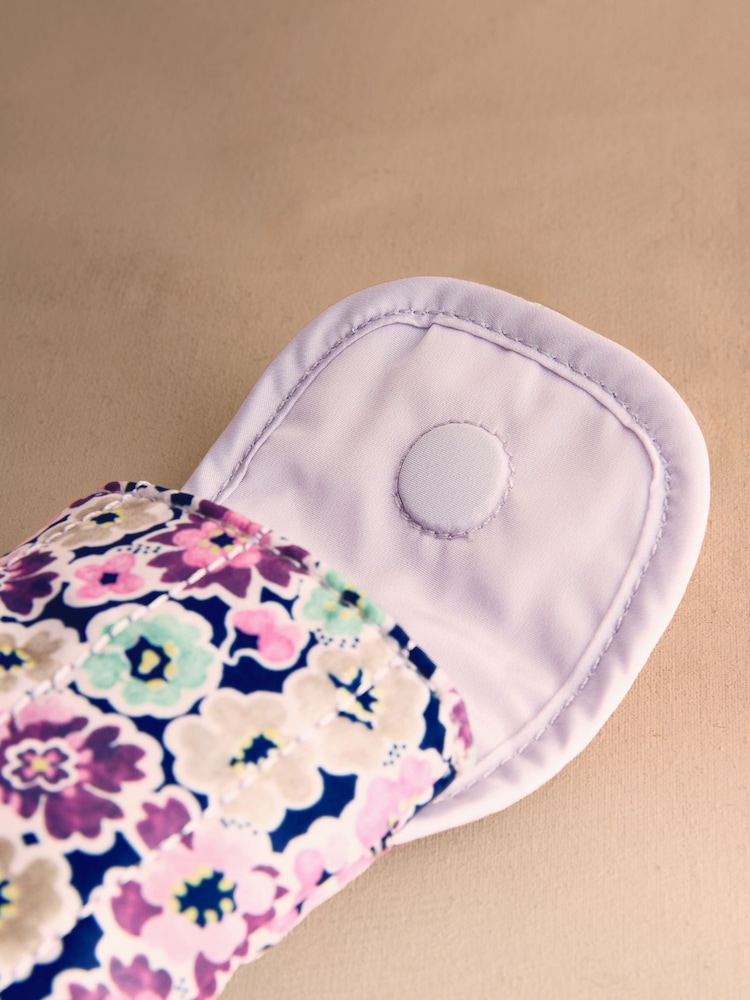 Cath Kidston Purple Camo Ditsy Floral Glasses Case - Image 2 of 3