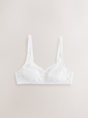 Black/White/Almond Nude Total Support Full Cup Lace Ultimate Comfort Bras 3 Pack - Image 2 of 5