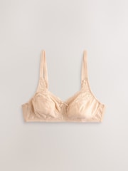 Black/White/Almond Nude Total Support Full Cup Lace Ultimate Comfort Bras 3 Pack - Image 3 of 5