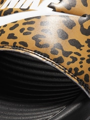 Nike Tan Brown Victori One Print Slides - Image 7 of 7