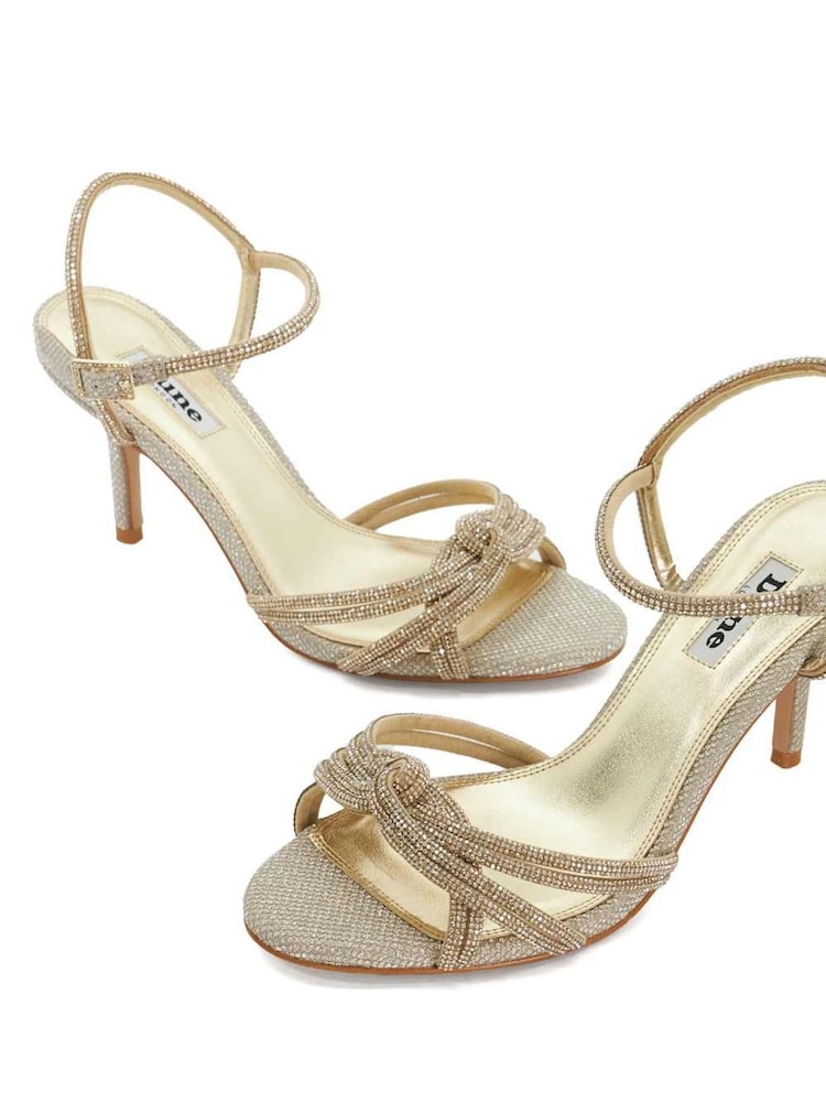 Dune London com tiras Marvelous Hotfix Sandals - Imagem 6 de 6
