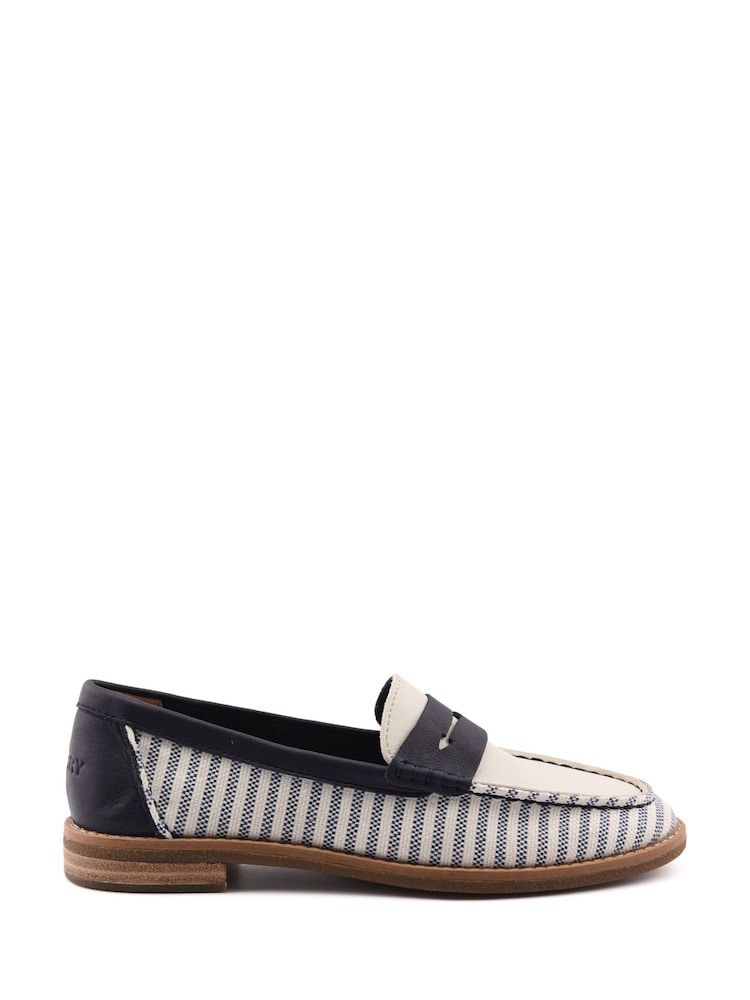 Branco - Port Driving White Moccasins - Imagem 1 de 5