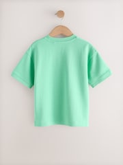 Bright Green Graphic Print Heavyweight Short Sleeve T-Shirt (3-16yrs) - Image 2 of 4