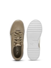 Puma Brown Womens Carina Lux Trainers - Image 4 of 6
