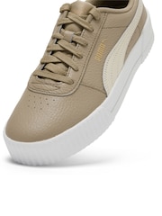 Puma Brown Womens Carina Lux Trainers - Image 5 of 6