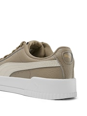 Puma Brown Womens Carina Lux Trainers - Image 6 of 6
