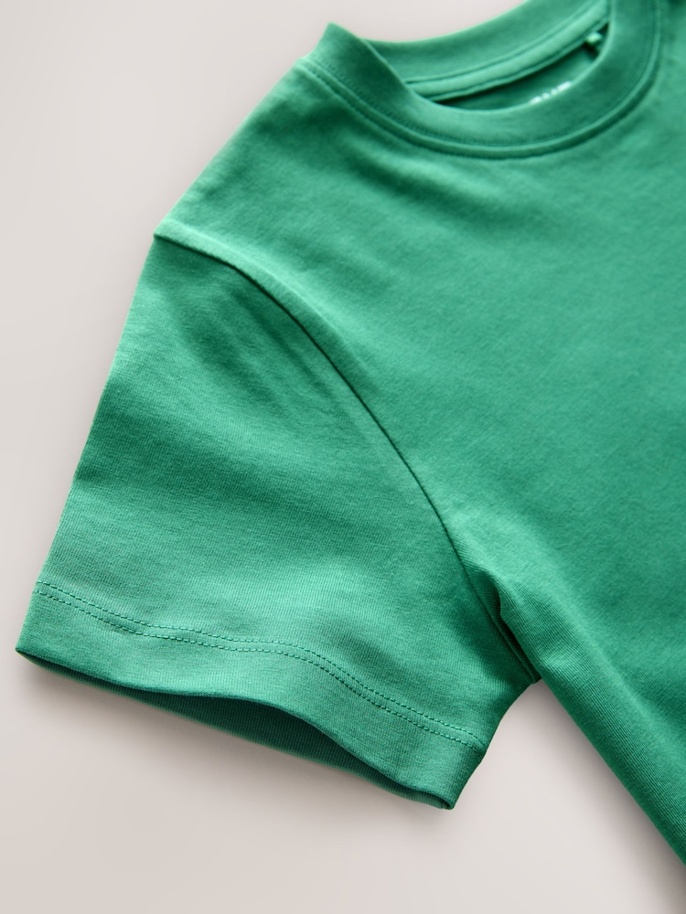 Green Short Sleeve T-Shirt (3-16yrs) - Image 4 of 4