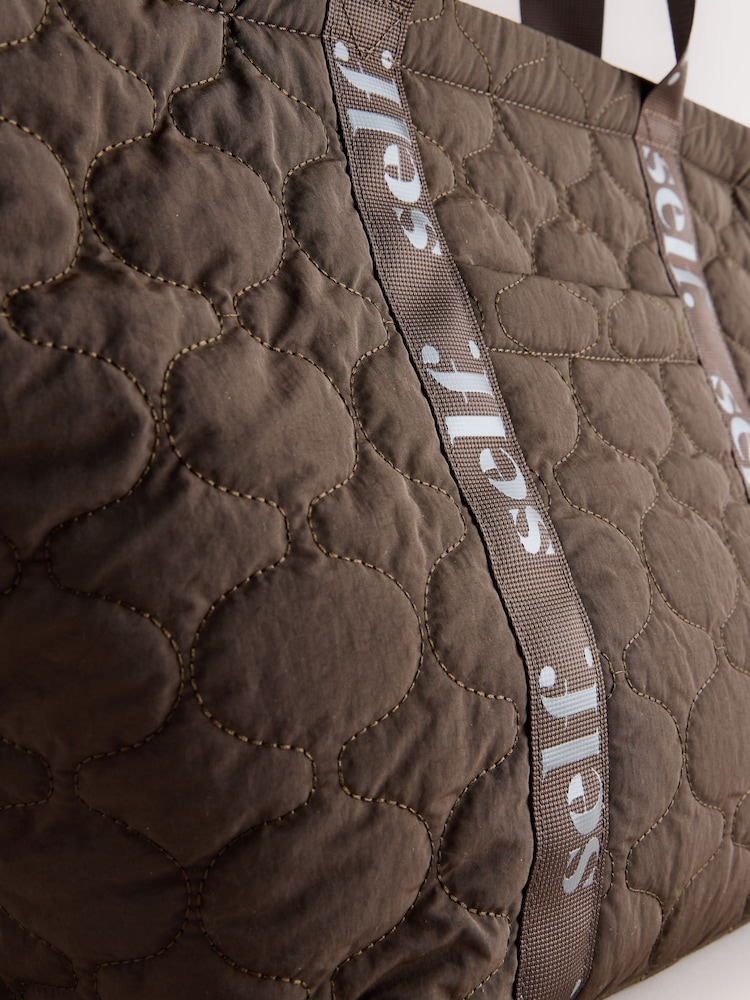 self. Quilted Nylon Shoulder Bag - Slika 5 iz 5 self. Quilted Nylon Shoulder Bag - Slika 5 iz 5