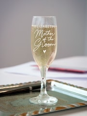 Personalised Mother Of The Groom Flute Glass by PMC - Image 1 of 2