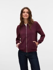 VERO MODA Red Lightweight Bomber Jacket - Image 3 of 6