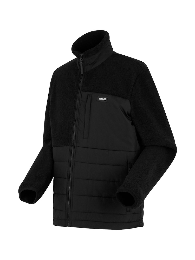 Regatta Black Frankie Borg Hybrid Fleece - Image 7 of 7 Regatta Black Frankie Borg Hybrid Fleece - Image 7 of 7