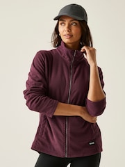Regatta Purple Heidy Full Zip Fleece - Image 1 of 7
