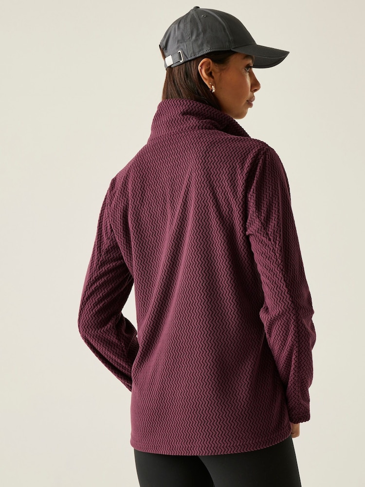 Regatta Purple Heidy Full Zip Fleece - Image 2 of 7