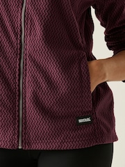 Regatta Purple Heidy Full Zip Fleece - Image 4 of 7