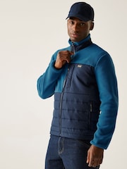 Regatta Blue Frankie Borg Hybrid Fleece - Image 3 of 7
