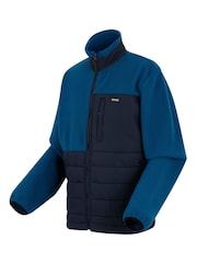 Regatta Blue Frankie Borg Hybrid Fleece - Image 6 of 7