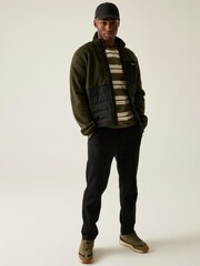 Regatta Black Frankie Borg Hybrid Fleece - Image 1 of 7