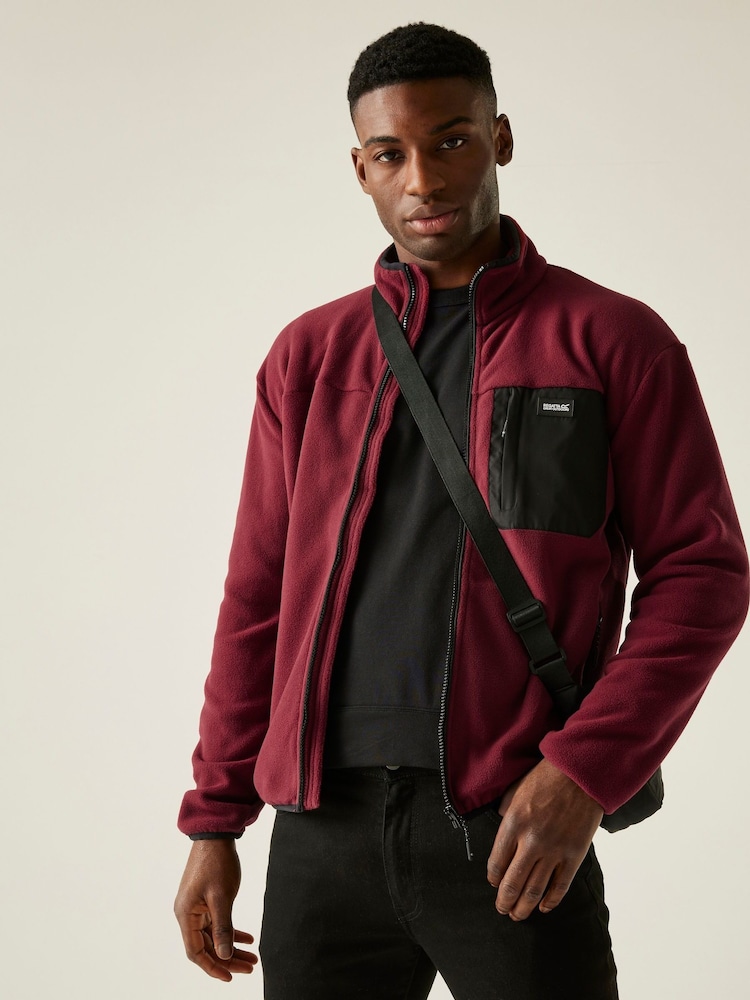 Regatta Red Frankie Full Zip Fleece - Image 2 of 8 Regatta Red Frankie Full Zip Fleece - Image 2 of 8