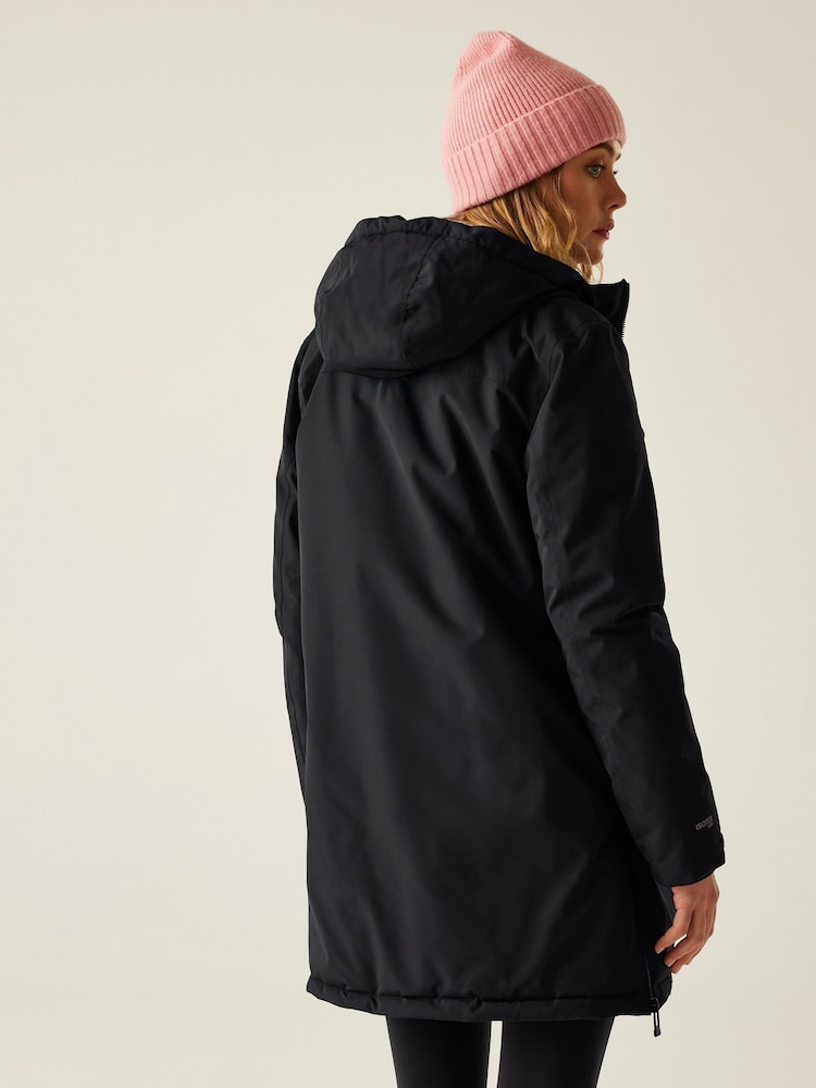 Regatta Black Gwynn Heavyweight Waterproof Jacket - Image 2 of 9