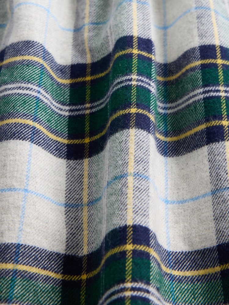 Gap Green Short Softest Flannel Pyjama Trousers - Image 2 of 2 Gap Green Short Softest Flannel Pyjama Trousers - Image 2 of 2