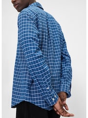 Gap Blue Check Oxford Shirt - Image 4 of 4