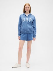 Gap Blue Zip Up Logo Vintage Hoodie - Image 2 of 4