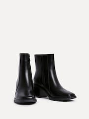Linzi Black Wander Block Heel Ankle Boots - Image 5 of 6
