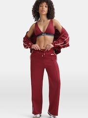 TALA Red Contrast Piping Wide Leg Shadow Track Joggers - Image 1 of 3