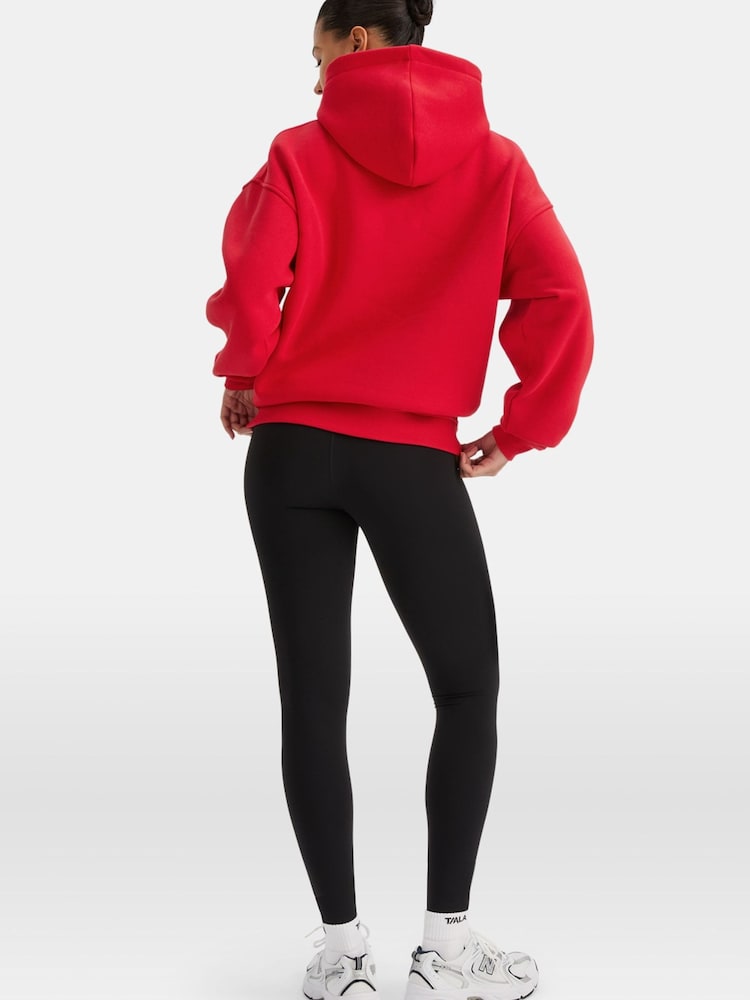 TALA Red Active Embroidered Hoodie - Image 2 of 3 TALA Red Active Embroidered Hoodie - Image 2 of 3